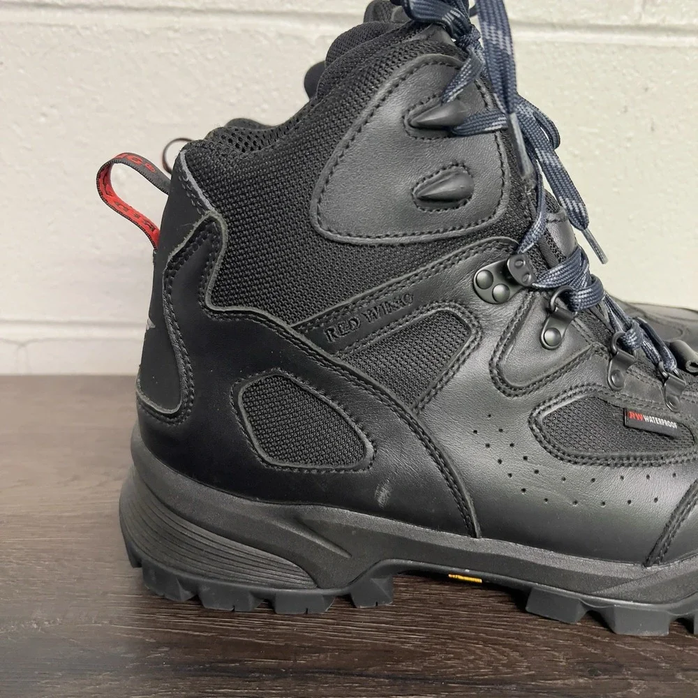 Red Wing 6690 Waterproof EH Safety Toe Work Boots Men\'s 12D Black Vibram Red Wing 6690 Waterproof EH Safety Toe Work Boots Men main image 3